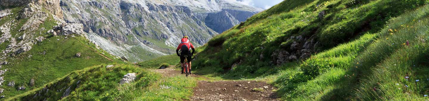 Noleggio Bici Cube a Canazei nelle Dolomiti