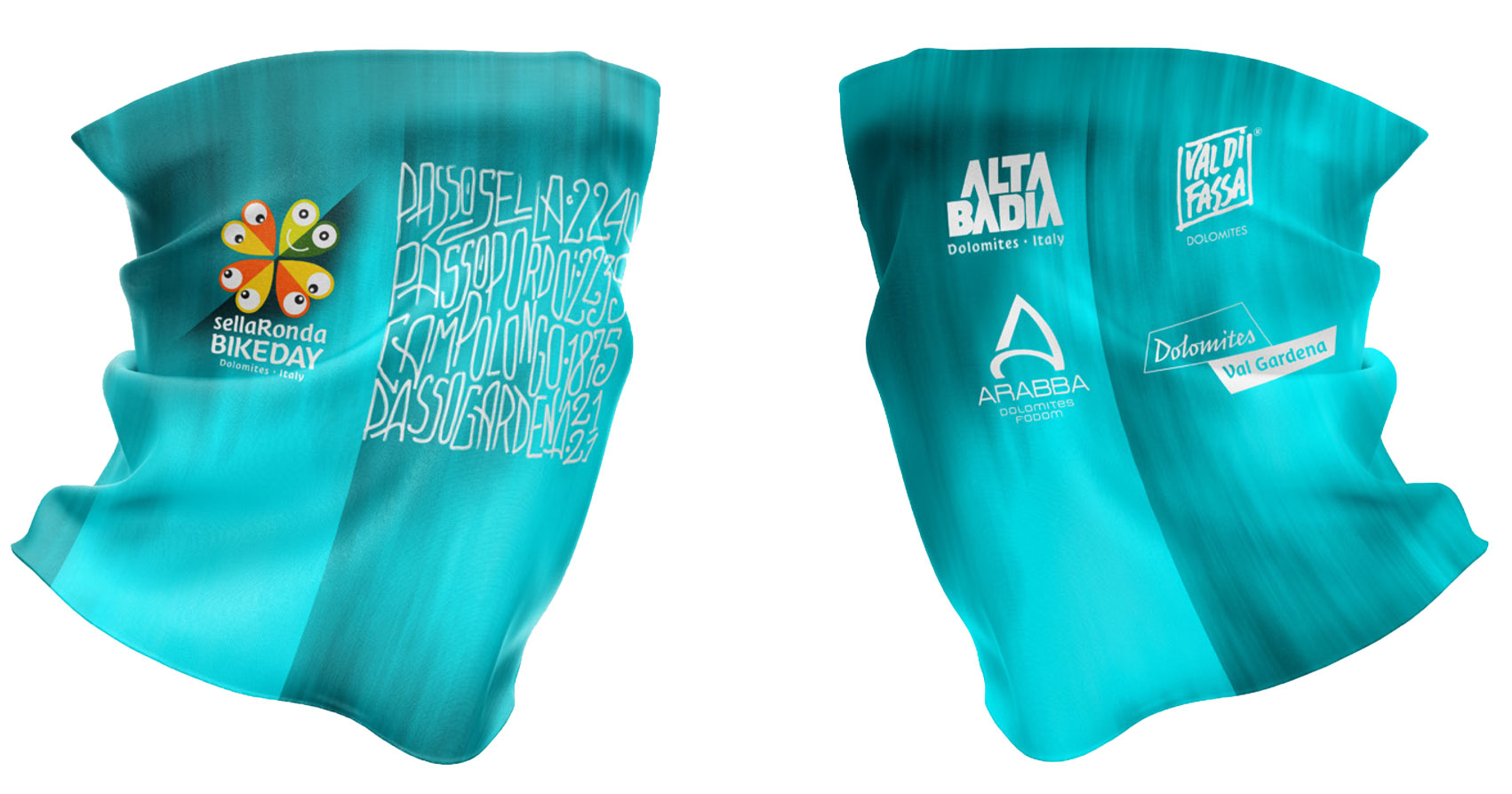 Offerta Vendita fine stagione bici Official neckwarmer Sellaronda Bike Day 2025