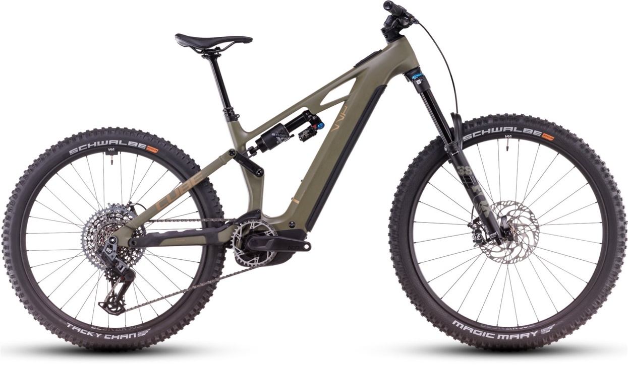 Offerta Vendita fine stagione bici Cube Stereo Hybrid ONE77 HPC TM 800 dustyolive´n´gold